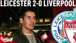 ‘We Can’t Play Like That On Saturday’  Leicester 20 Liverpool  LFC Fan Cam [upl. by Adao]