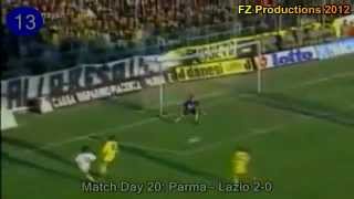 Faustino Asprilla  26 goals in Serie A Parma 19921999 [upl. by Ikkaj619]