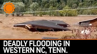 Deadly Catastrophic Flooding in NC amp TN [upl. by Dasya]