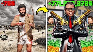 VIREI O ASSASSlN0 MAIS FORTE DO GTA 5 Hitman [upl. by Ahsiekrats]