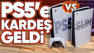 PS5’e KARDEŞ GELDİ Yeni PlayStation 5 Slim İnceleme [upl. by Eelarual408]