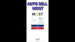 MOST mandiri sekuritas tutorial auto sell [upl. by Niamert]