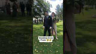 Scare prank 😂 wedding dress prank funnyvideos prank scareprank foryoufunny foryou funny 🇨🇵 [upl. by Cyril]