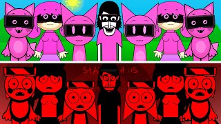 Incredibox Abgerny Vs Incredibox Abgerny Mix Vs Abgerny But Humans Vs Abgerny But Sprunki [upl. by Dannon70]