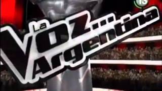 La Voz Argentina Bumper Inicio [upl. by Dlanod]