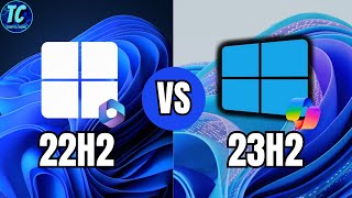 WINDOWS 11 23H2 VS 22H2 QUAL VERSÃO É MELHOR [upl. by Asylem]