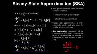 Kinetics The SteadyState Approximation [upl. by Anoo]