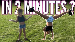 How To Do A Cartwheel For Kids In 2 Minutes [upl. by Herodias]