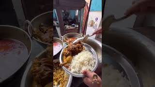 Bahubali Mutton thali 300 streetfood foodie viralshort [upl. by Kauslick]