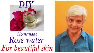 DIY homemade rose waterHow to make rose water at home घर पर गुलाबजल कैसे बनाएं [upl. by Keelia]