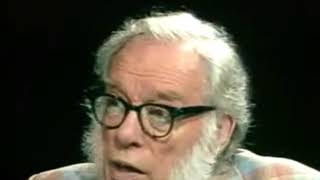 Isaac Asimov documentary 1988 interview on mans psychology 30 years later nothing changed [upl. by Ttej]