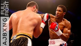 Full Fight  Anthony Joshua Vs Emanuele Leo TKO [upl. by Serles190]