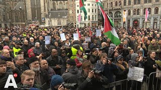 Honderden bij vredesmanifestatie op de Dam na aanslagen NieuwZeeland [upl. by Va]