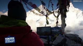 Climbing Mt Everest to play a video game [upl. by Ney]