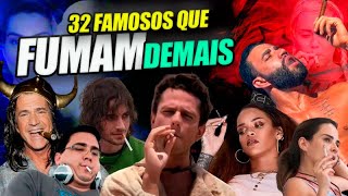 32 FAMOSOS QUE SÃO FUMANTES JÁ FORAM CRÍTICADOS E ALGUNS QUE PARARAM DE FUMAR CIGARROS [upl. by Carlotta7]