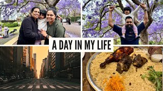 A Day in our Life🤗  Life in Australia 🇦🇺 Malayalam vlogs from Australia പൂത്തുലഞ്ഞു Jacaranda 💜 [upl. by Moise]