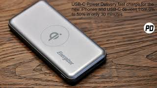 Review  Energizer Wireless powerbank Energizer [upl. by Ninnetta]