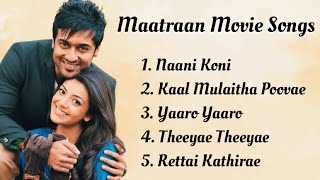 Maatraan Songs  Surya  Kajal Agarwal  Tamil Hits [upl. by Kcirrag]