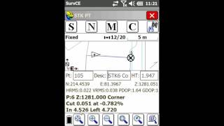 Carlson SurvCE Tutorial Changing the Staking Directions Format [upl. by Won]