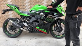 Zx25r Beats All 300cc Bikes in Exhaust Sound  Kawasaki Ninja Zx25r Full System Exhaust [upl. by Arakat27]