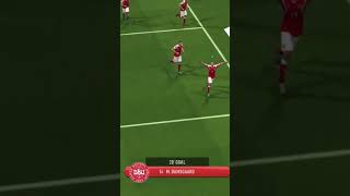 Denmark vs Serbia  UEFA Nations League 2024  Football Shorts Highlights  FC 24 shorts [upl. by Amadas280]