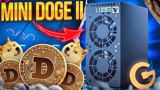 It Is Finally Here The Mini Doge II Dogecoin Miner From Goldshell [upl. by Emmet630]