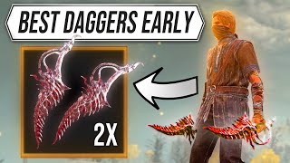 Elden Ring Best Weapons EARLY  2x Reduvia Dagger for OP Bleed Build [upl. by Aura]