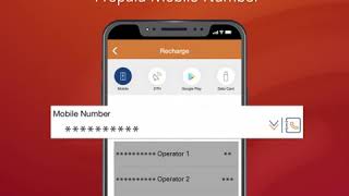 How to Recharge Prepaid Mobile using iMobile Pay app [upl. by Benoit]