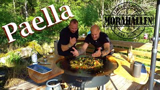 Paella på stekhäll morahällen  Go Mat [upl. by Bertila]