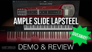 Ample Sound  Ample Slide Lapsteel  Demo amp Review [upl. by Dynah]