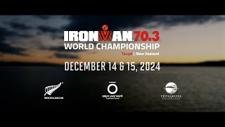 2024 IRONMAN 703 World Championship Taupō New Zealand [upl. by Ansela]