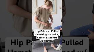 Hip Pain amp Pull Hamstring Helped with Spicy Coccyx and S1 adjustment Shorts [upl. by Alejna651]