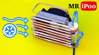 DIY Cooling Homemade Mini Heat Pump 34°C DIY AC Air Cooler ❄️  DIY Air Conditioner ❄️ [upl. by Darda121]