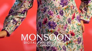 MONSOON BY ALZOHAIB IDENTIC SEPARATE 2 PCS PRINTED COTTON COLLECTIONS VOL 1 [upl. by Niffirg]