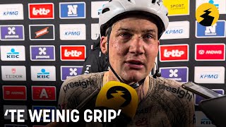 Tim Wellens ziet Koppenberg als sleutelmoment in Ronde van Vlaanderen “Te weinig grip” [upl. by Nella]