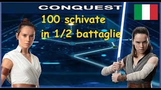 SWGOH Conquest 100 schivate  evades ITA [upl. by Enetsirhc]