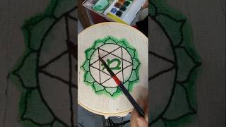 Anahata chakra embroidery anahata chakracorazon hechoamano bordado music [upl. by Eyeleen]