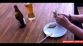 How to eat a German  Bavarian Weisswurst [upl. by Dahij]