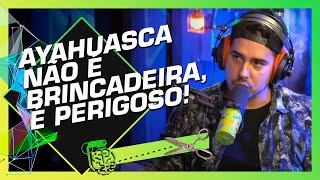 MOSCOSO QUER TOMAR AYAHUASCA  ANDRÉ MOSCOSO  Cortes do Inteligência Ltda [upl. by Aneelad]