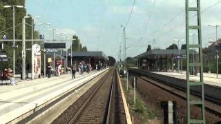 Führerstandsmitfahrt S Bahn Berlin Südkreuz  Westkreuz  Gesundbrunnen [upl. by Jabe]