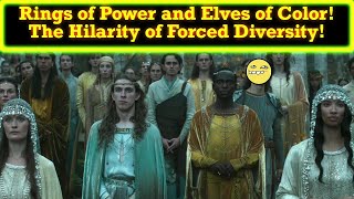 The Rings of Power Season 2 Hilariously Pushes Elven Diversity Where Did They All Go [upl. by Asir562]