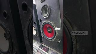 bass testing time ypsubwoofer 100w 10quot 7corr speaker conation shorts shortvideo [upl. by Mini]