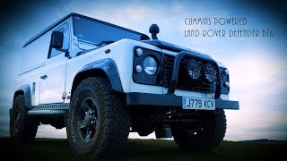 Cummins Powered Land Rover Defender 6BT  Drumclog OffRoad Centre  2018 [upl. by Woodall]