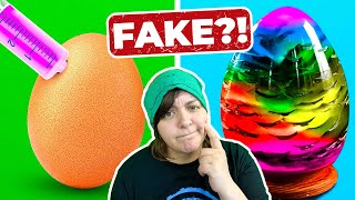 I Actually Try With Real Eggs Debunking 5Minute Crafts Resin Hacks [upl. by Akirea]