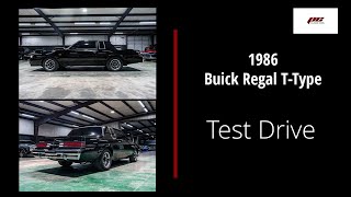 1986 Buick Regal TType Test Drive Review  PC Classic Cars [upl. by Eniawed608]