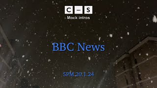 BBC News intro 5pm 20124 Mock [upl. by Stutzman]