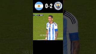 Argentina vs man City 13⚽😱🔥shortvideo goals viral footballshorts messi shorts [upl. by Einahpats]