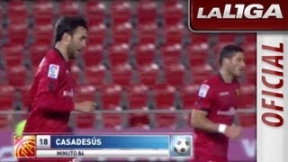 La Liga  RCD Mallorca  Real Zaragoza 11  02122012  J14  Resumen [upl. by Annaed967]