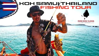 Fishing Tour off the Beautiful Reef of Thailand [upl. by Egnalos]