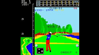 Crowns Golf Arcade Longplay 1984 Nasco Japan 834541903 [upl. by Gable]